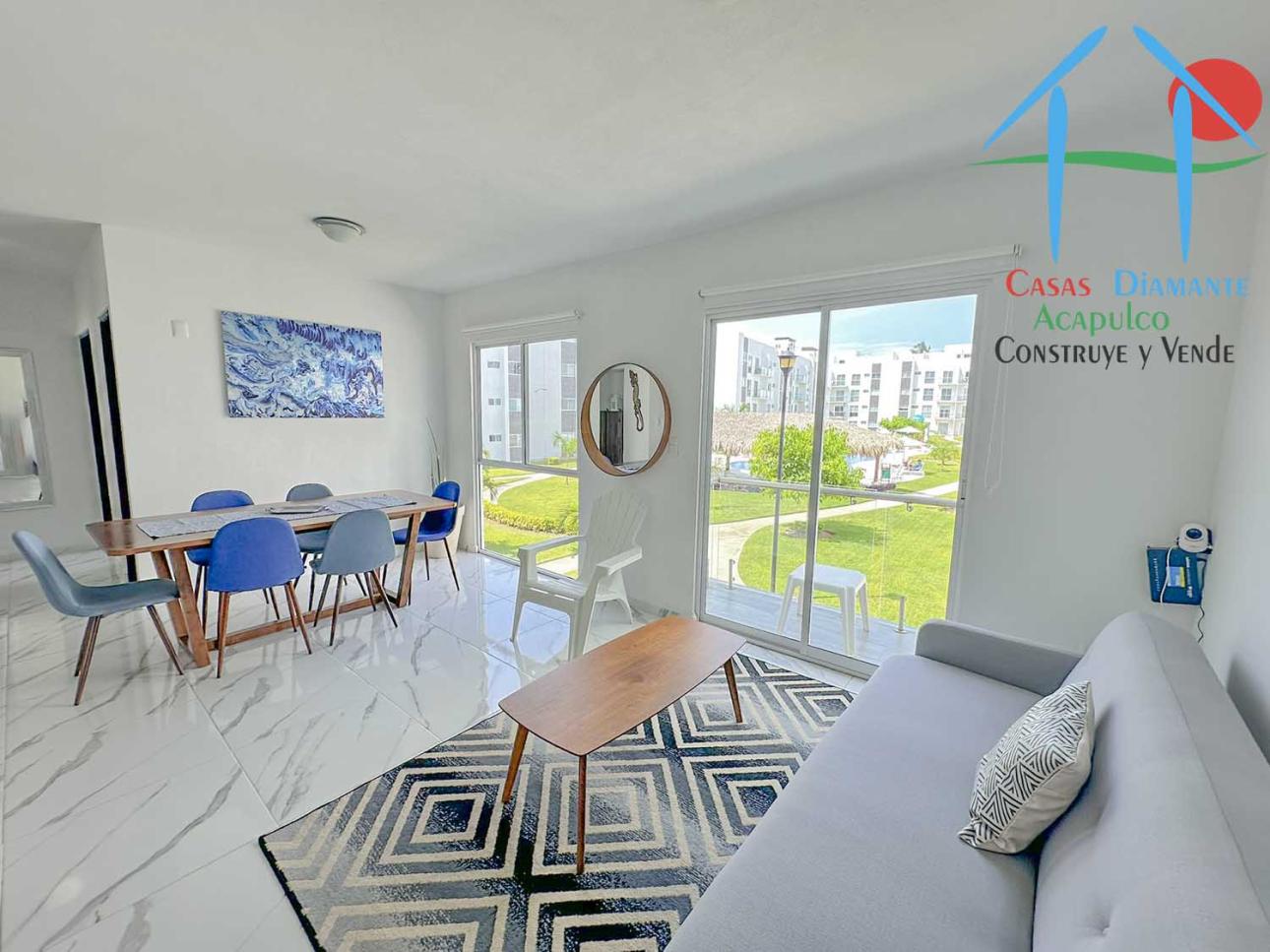 Departamento Luminoso con Balcón y 2 Recámaras en Piso 2