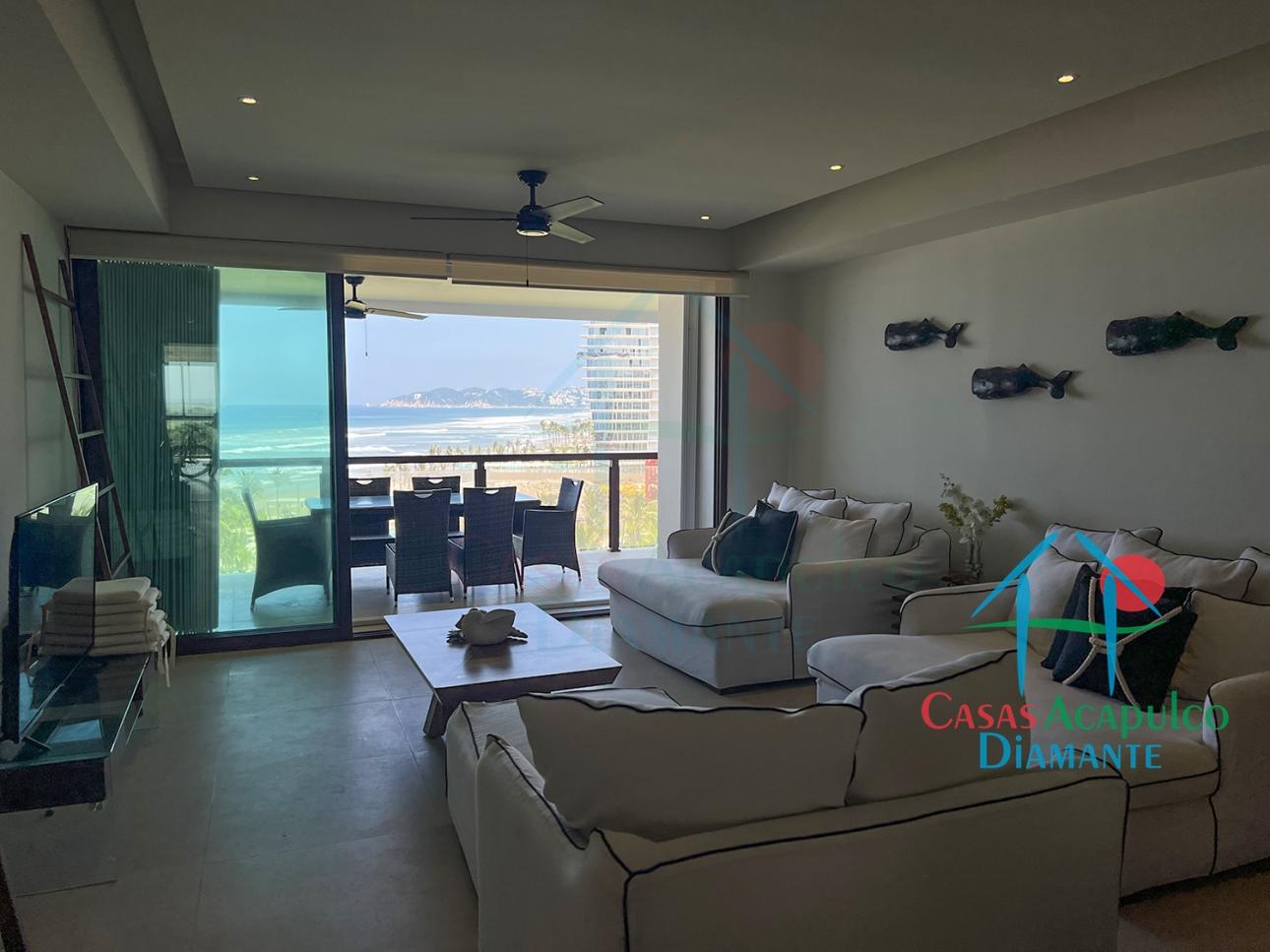 Depto en Piso 7 con Terraza, Vista al Mar y 4 Recámaras — foto 5