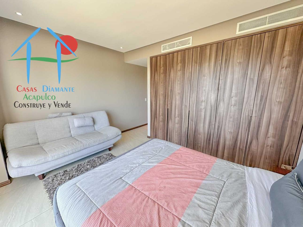 Depa en condominio de playa con terrazas, vista a la alberca — foto 11