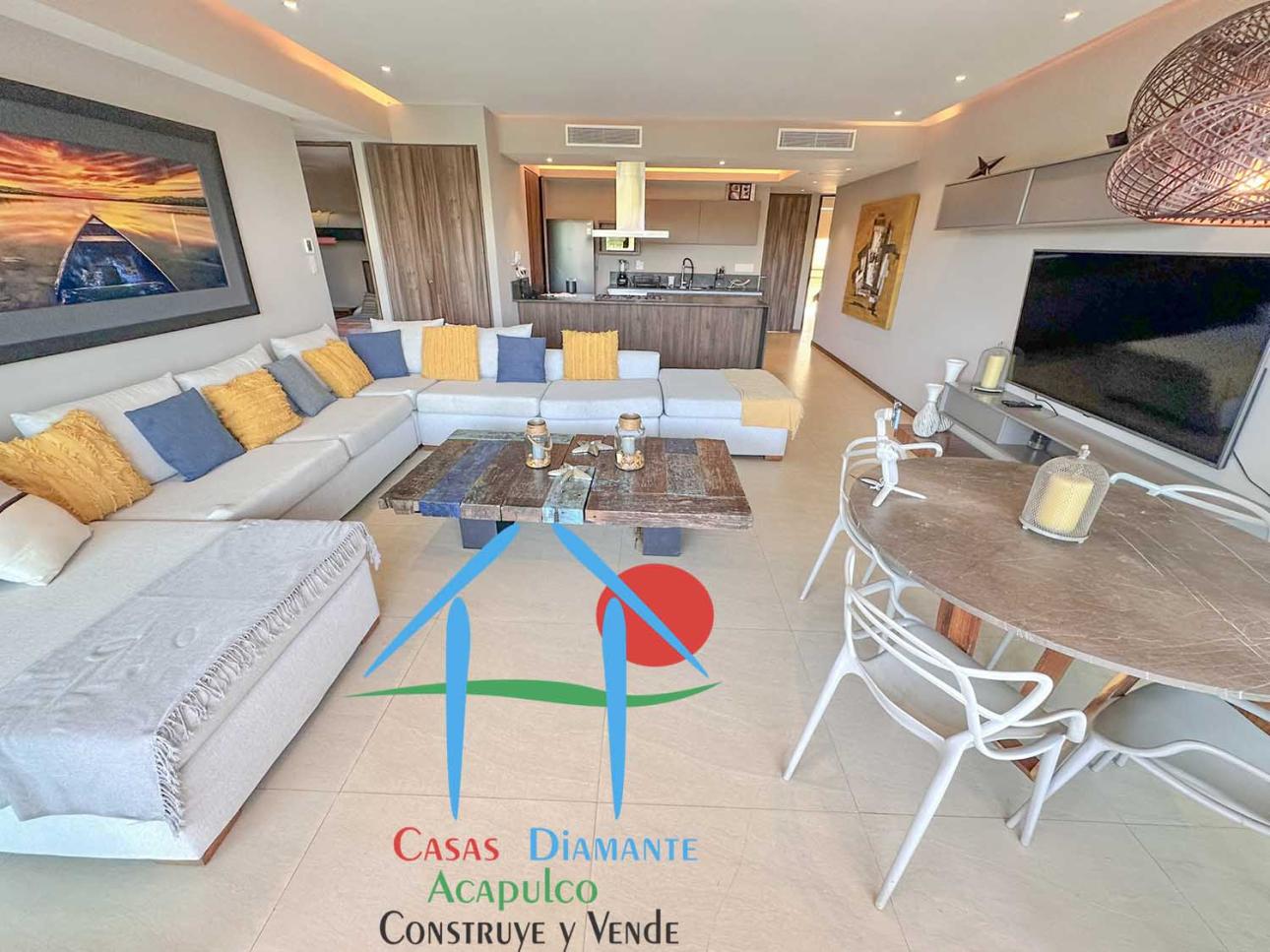 Depto Vacacional con Terraza y Vista a Albercas, 3 Recáms — foto 3