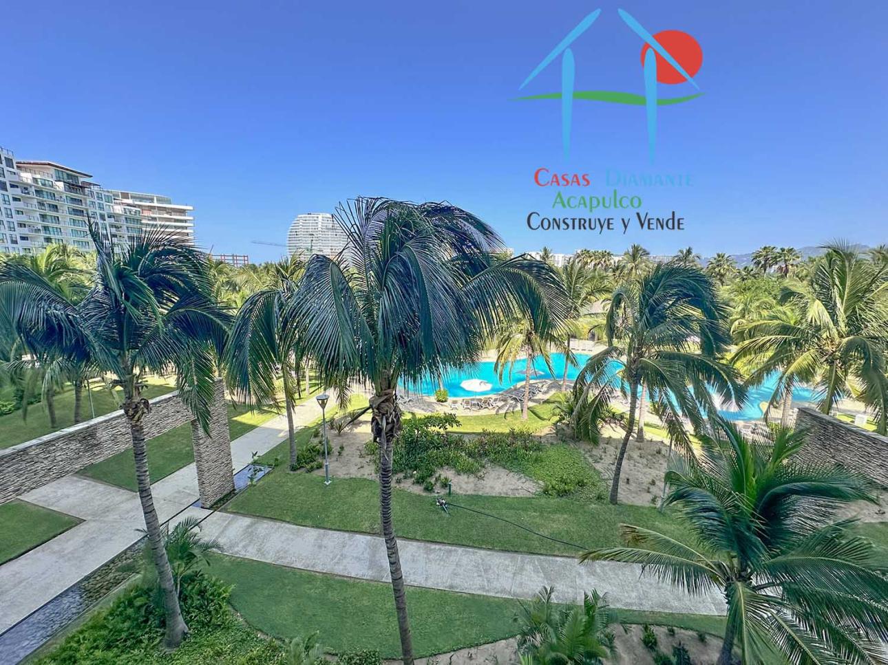 Depto Vacacional con Terraza y Vista a Albercas, 3 Recáms — foto 6