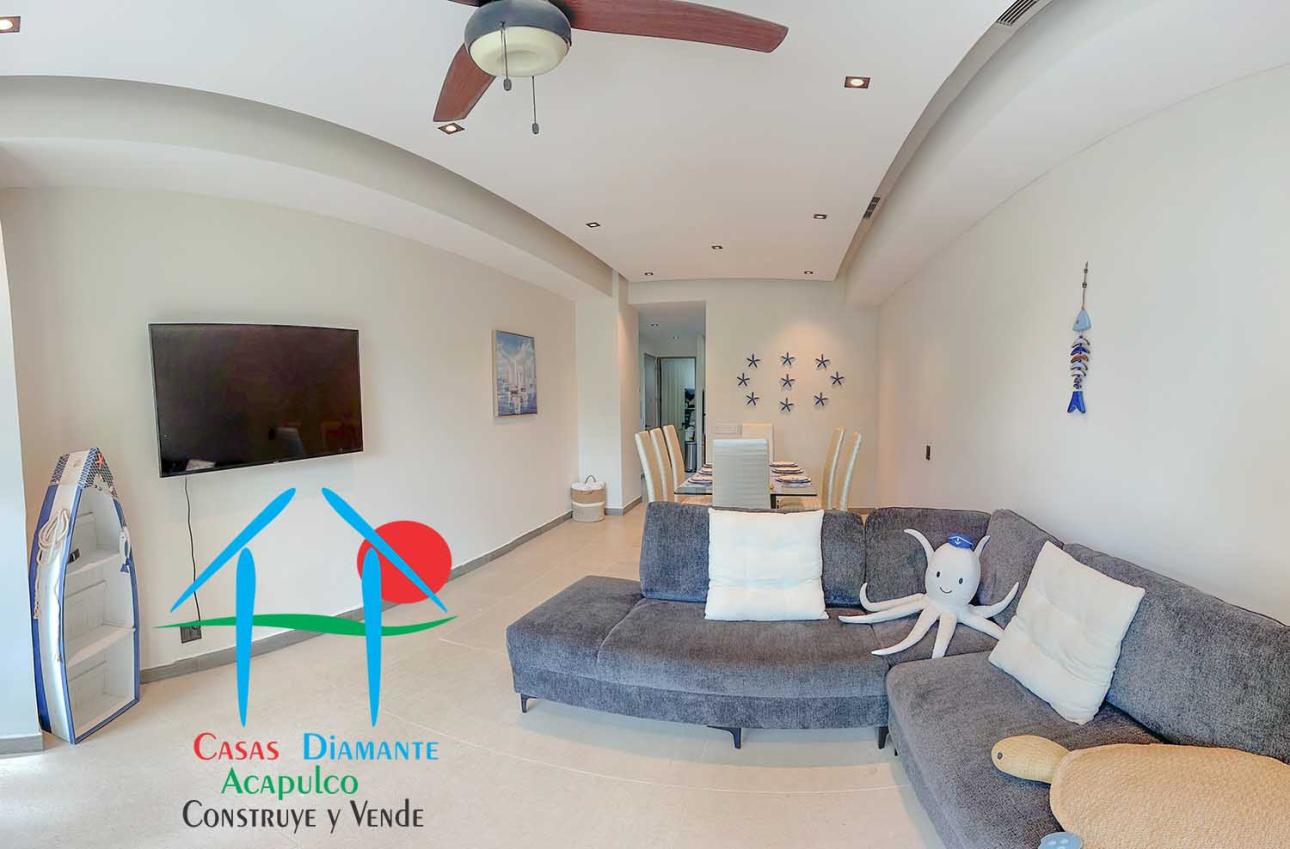 Depa de playa con terraza y jardín privado — foto 3