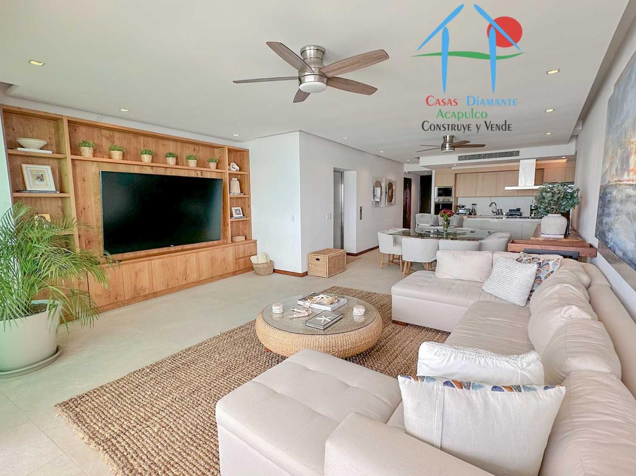Depa de playa en venta con terraza, vista al mar y 3 rec — foto 2