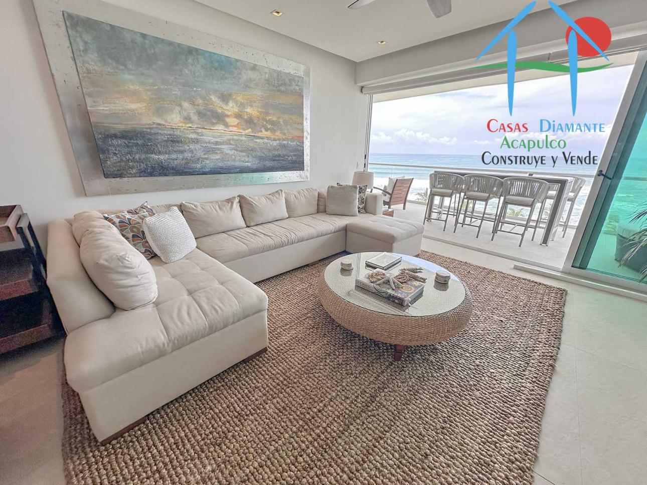 Depa de playa en venta con terraza, vista al mar y 3 rec — foto 5