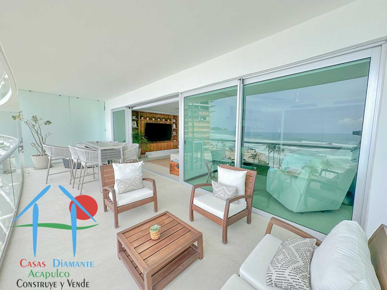 Depa de playa en venta con terraza, vista al mar y 3 rec — foto 7