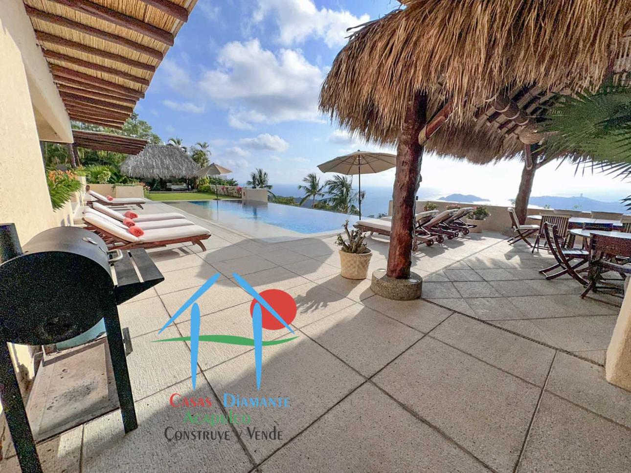 Casa para 14 personas con alberca privada, quiosco y jardín — foto 8