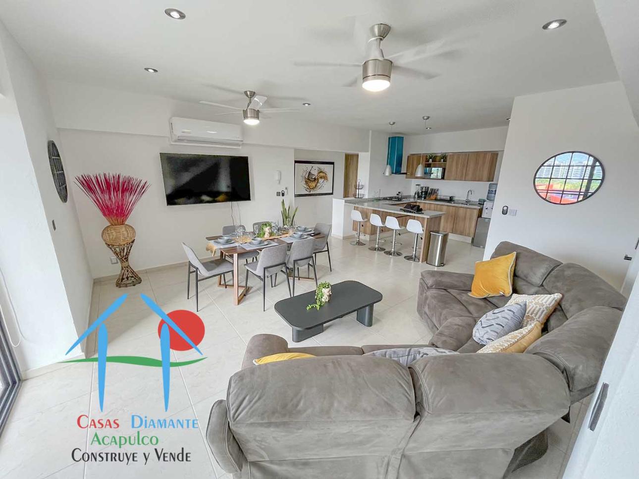 Depa con roof garden con asador y jacuzzi para 6 personas