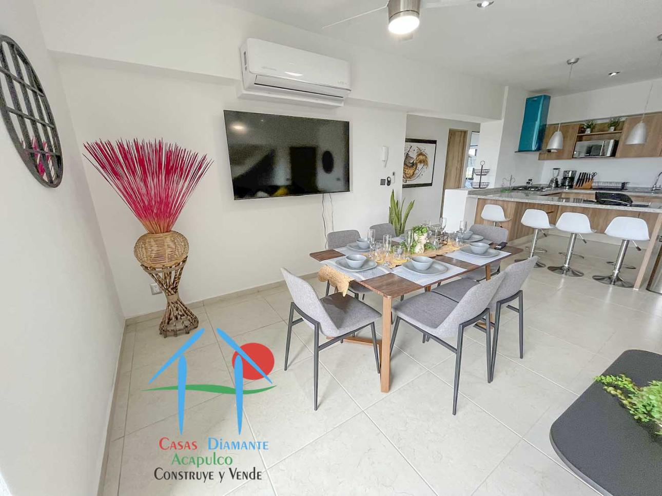 Depa con roof garden con asador y jacuzzi para 6 personas — foto 3