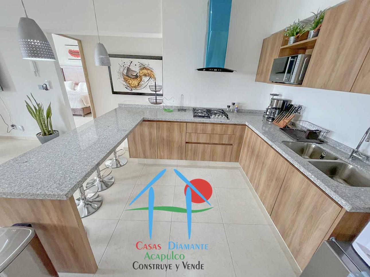 Depa con roof garden con asador y jacuzzi para 6 personas — foto 5
