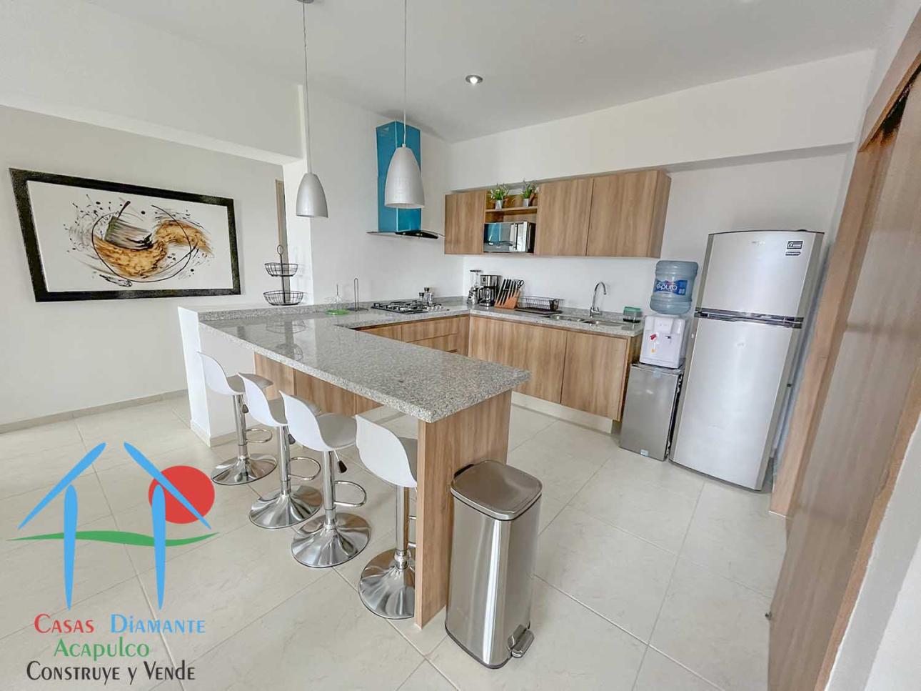 Depa con roof garden con asador y jacuzzi para 6 personas — foto 4