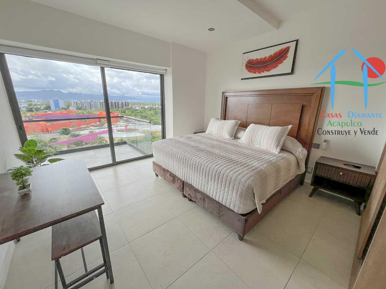 Depa con roof garden con asador y jacuzzi para 6 personas — foto 12