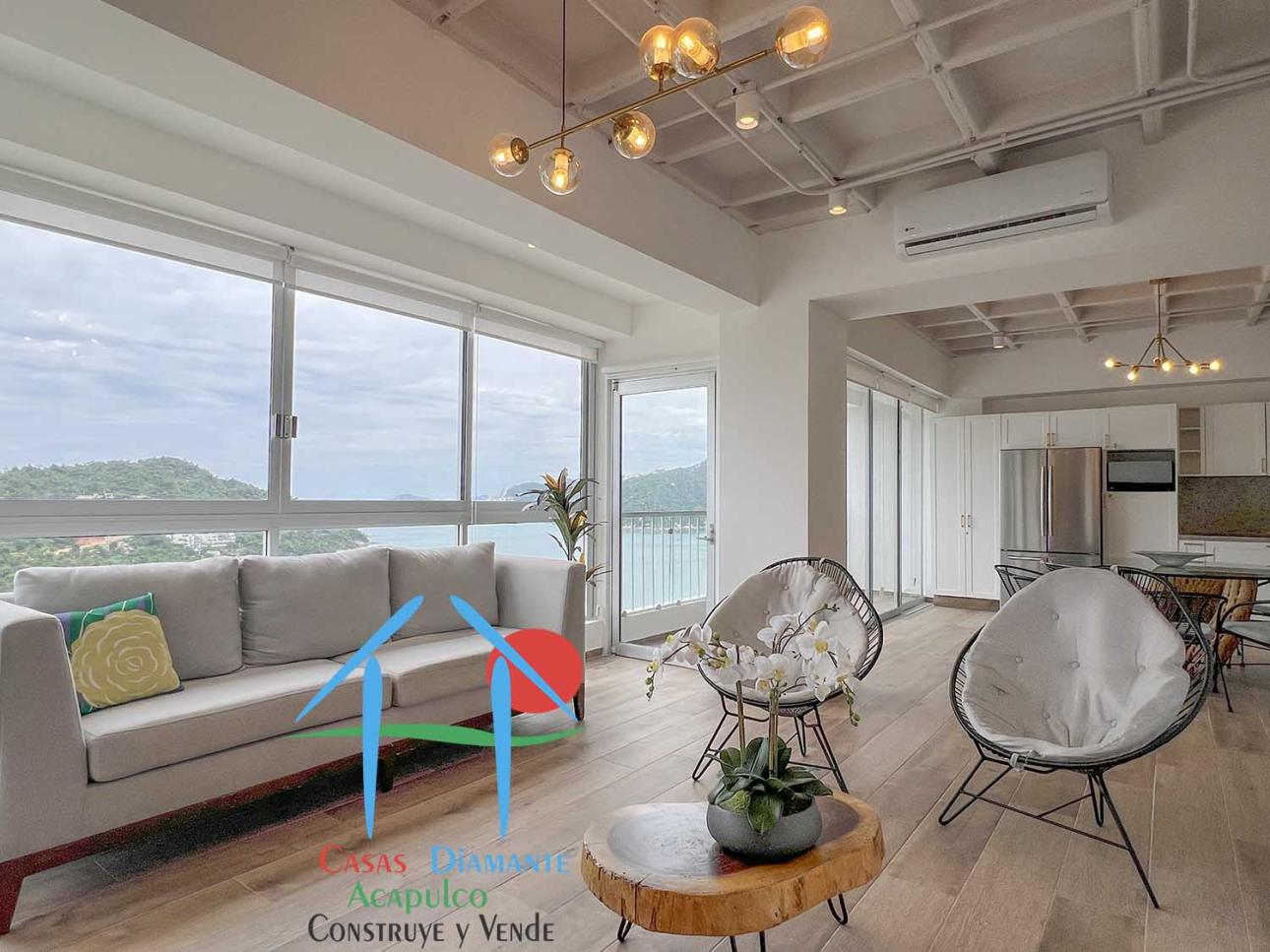 Departamento con terraza, vista a la bahía de Puerto Marqués — foto 7