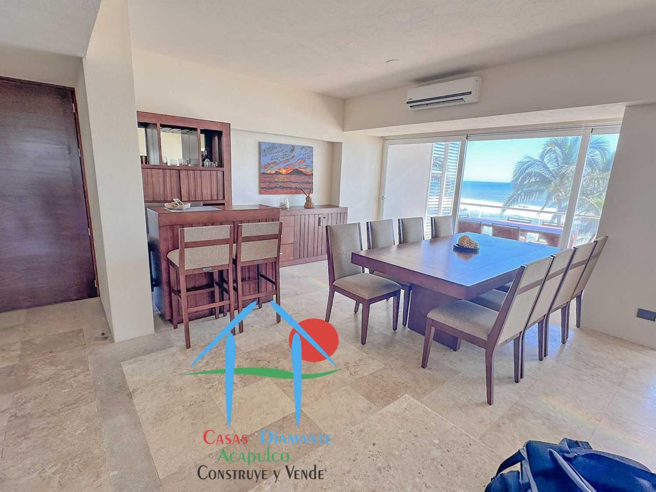 Depa de playa con 4 recámaras, terraza y vista al mar — foto 3