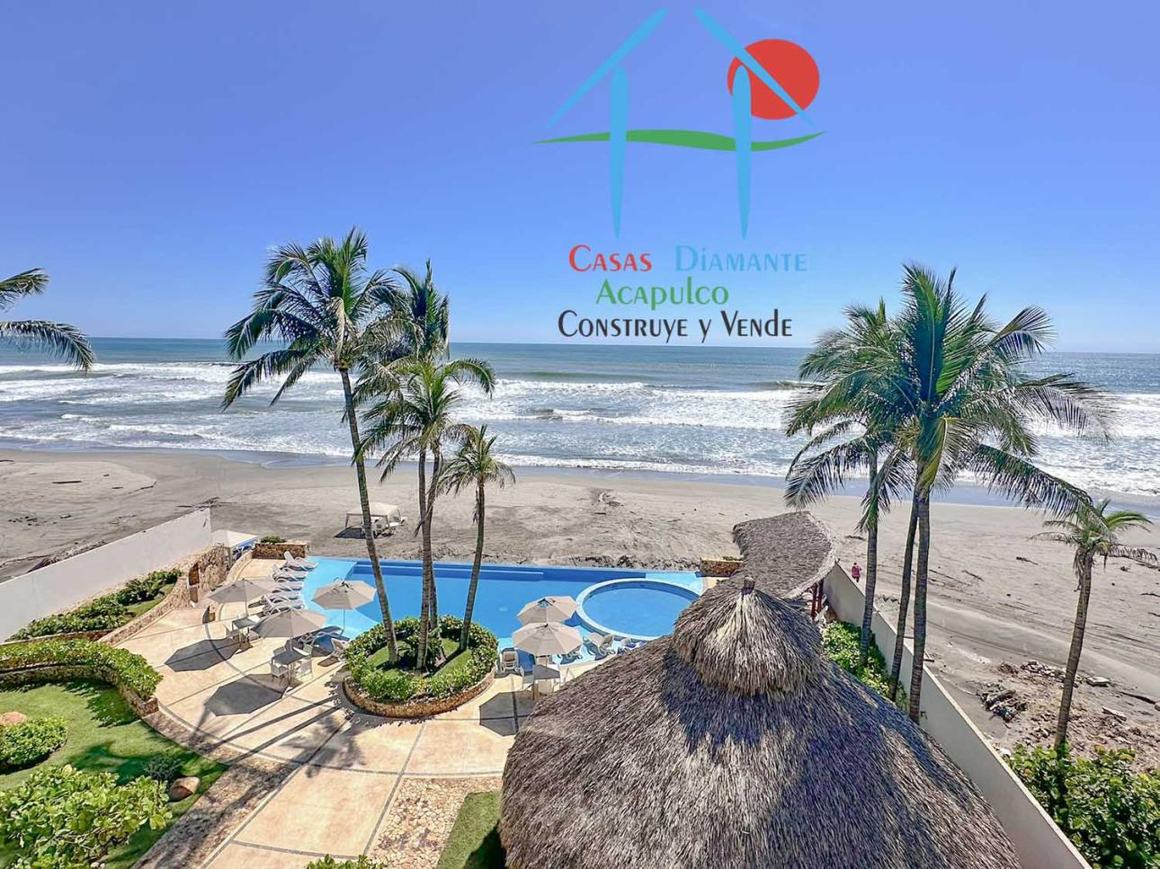 Depa de playa con 4 recámaras, terraza y vista al mar — foto 7