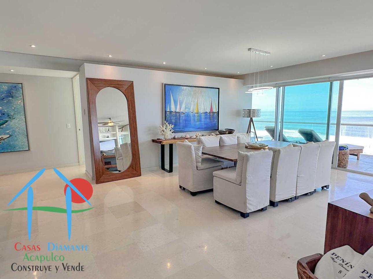 Depa en exclusivo condominio de playa. Con vista al mar — foto 4
