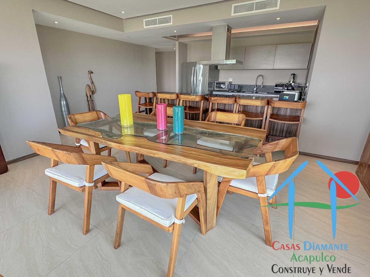 Depa en condominio de playa con terraza en L y vista al mar — foto 4