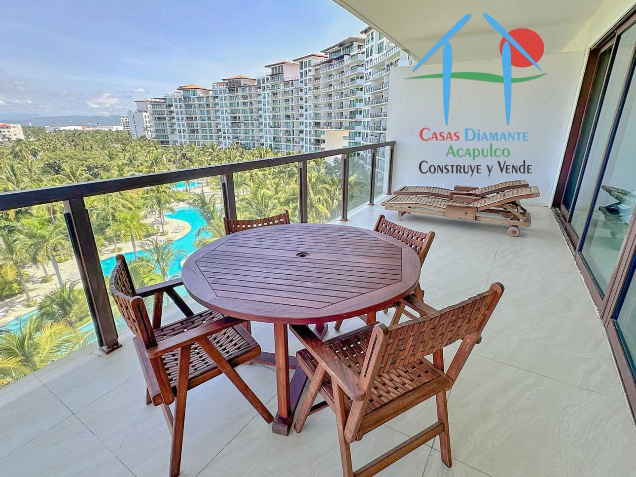 Depa en condominio de playa con terraza en L y vista al mar — foto 10