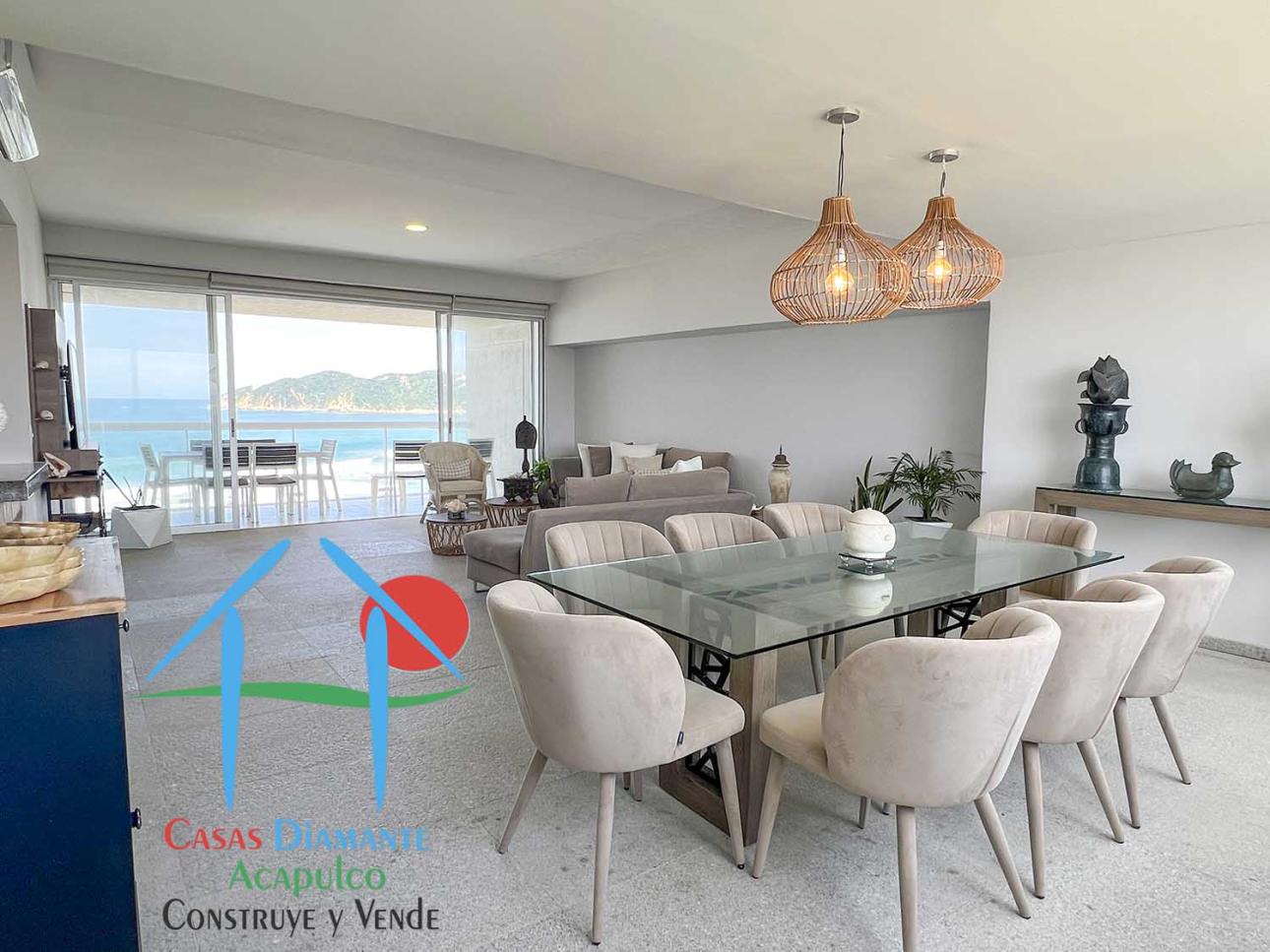 Departamento de lujo con 3 recámaras, terraza y vista al mar — foto 2
