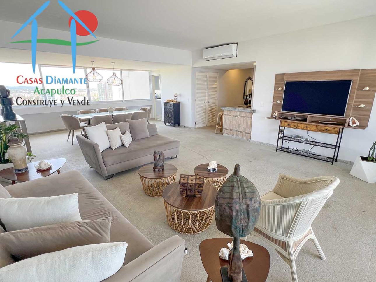 Departamento de lujo con 3 recámaras, terraza y vista al mar — foto 5