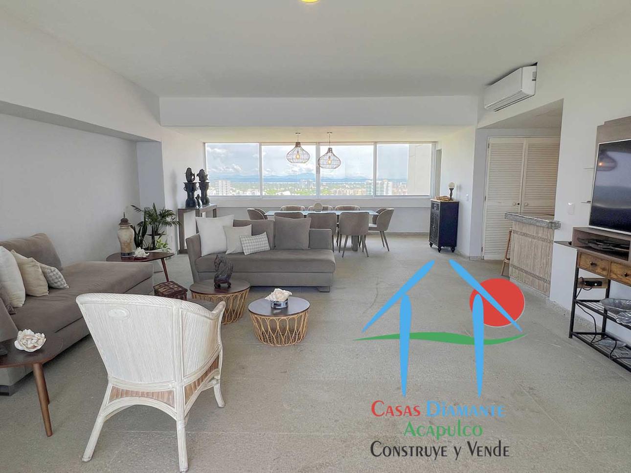 Departamento de lujo con 3 recámaras, terraza y vista al mar — foto 4