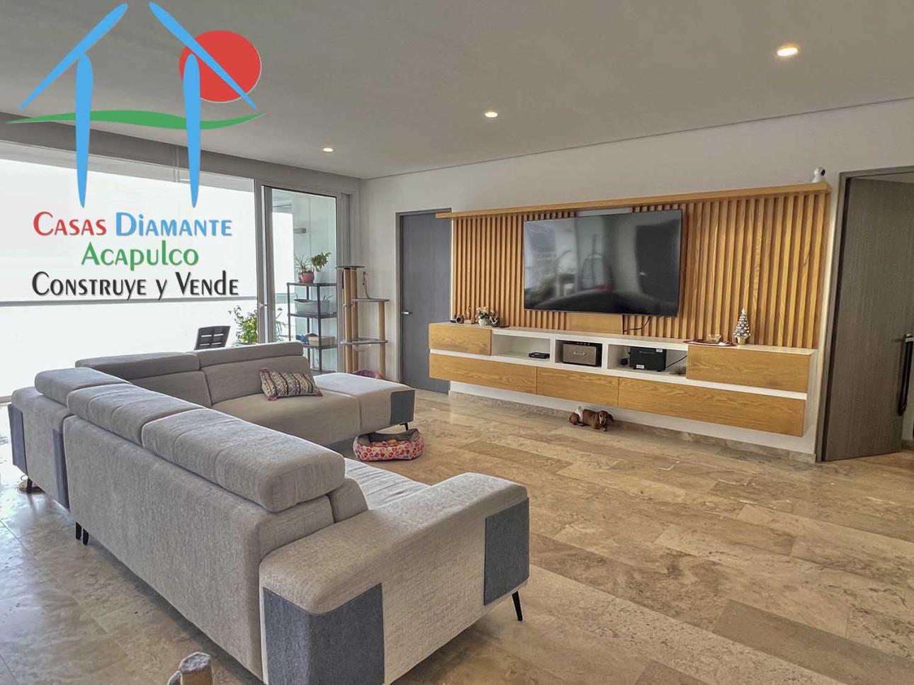 Depa en venta en Zona Dorada. Con 4 recámaras y vista al mar — foto 3