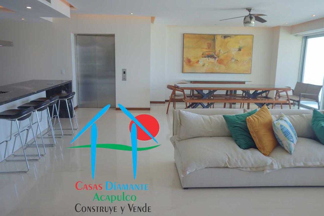 Departamento de playa con 4 rec y terraza con vista al mar — foto 2