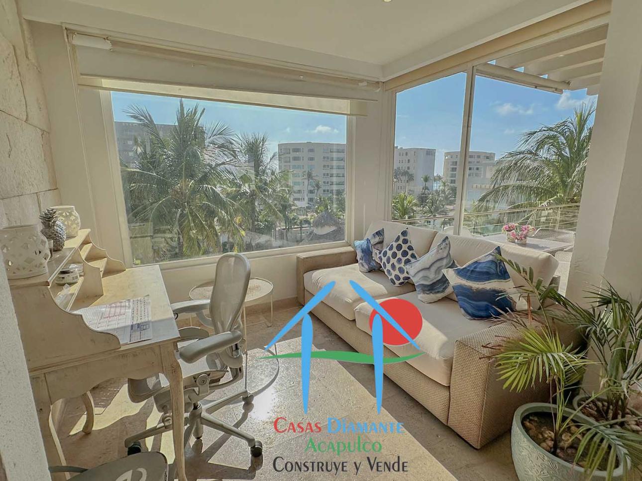 Departamento con terraza, jacuzzi y vista a la alberca — foto 7