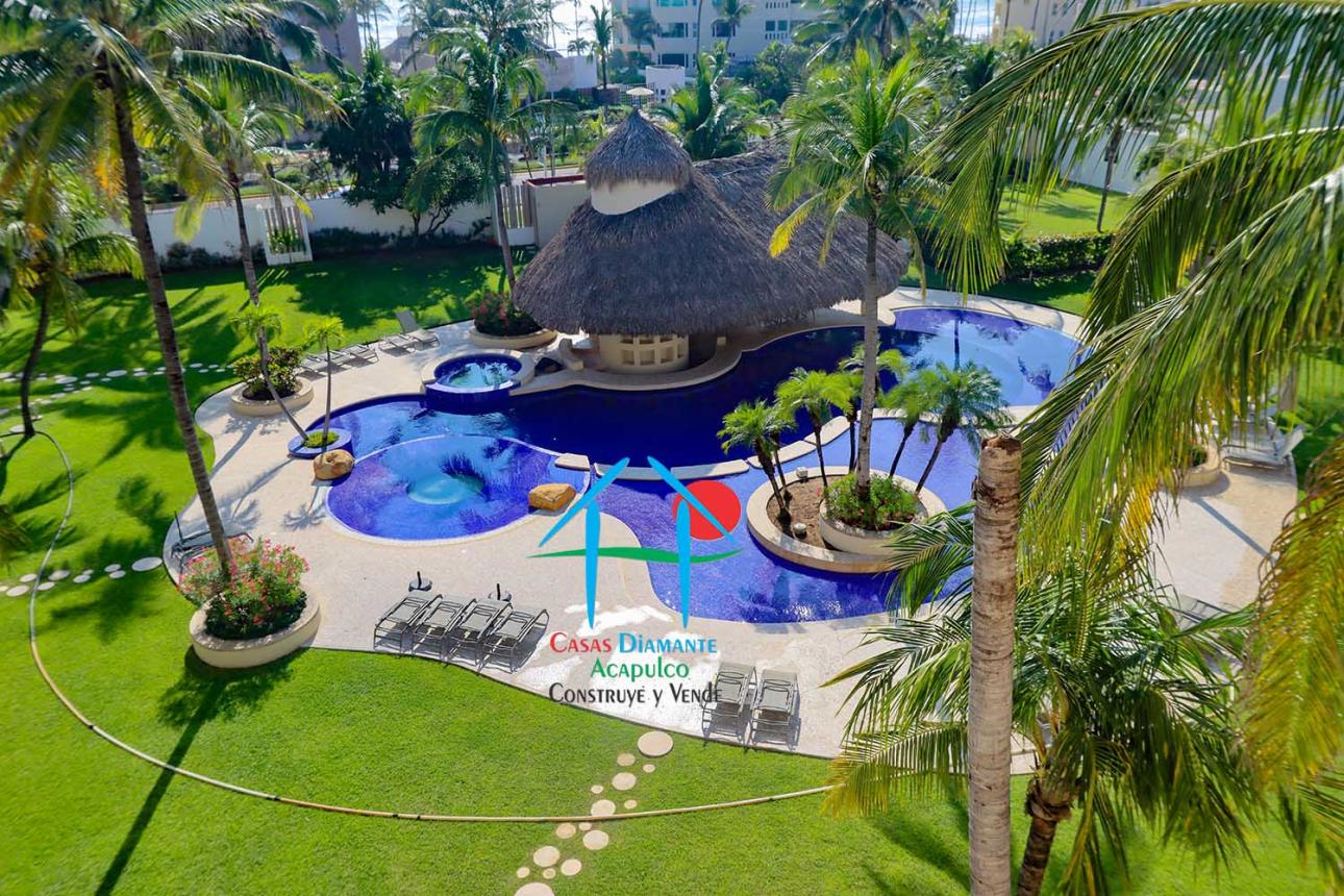 Departamento con terraza, jacuzzi y vista a la alberca — foto 11
