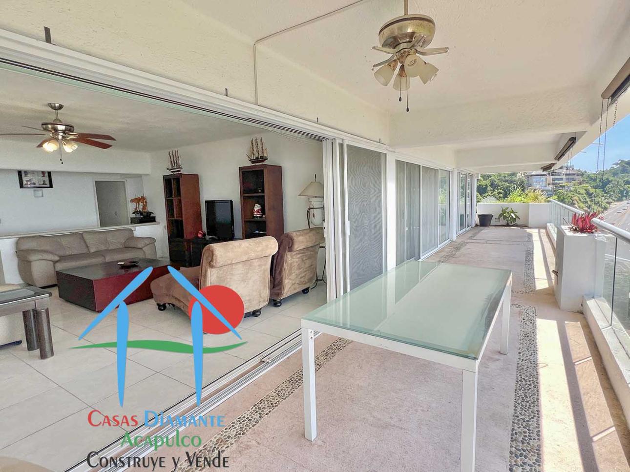Departamento con 4 recámaras y terraza con vista al mar — foto 7