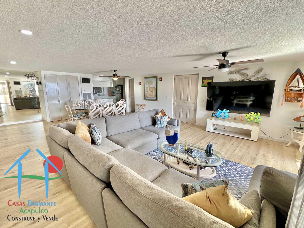 Depa en venta con 4 rec y terraza con vista parcial al mar — foto 3