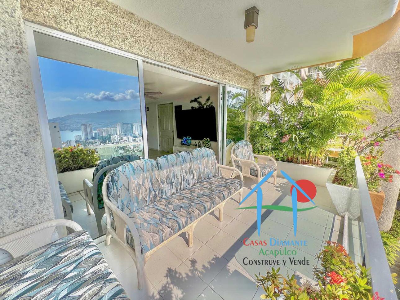 Depa en venta con 4 rec y terraza con vista parcial al mar — foto 8