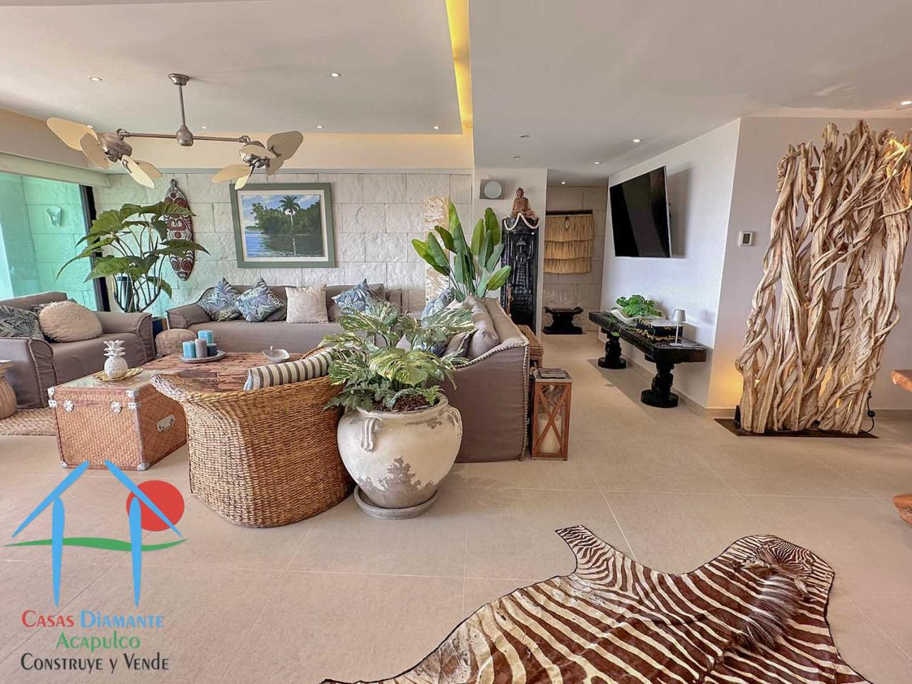 Depa con 6 rec en Playa Diamante. Terraza y vista al mar — foto 4