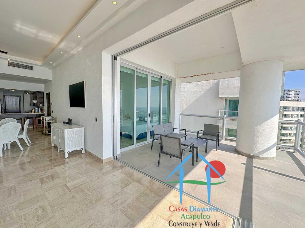 Penthouse de playa con 3 recámaras, terraza y vista al mar — foto 5