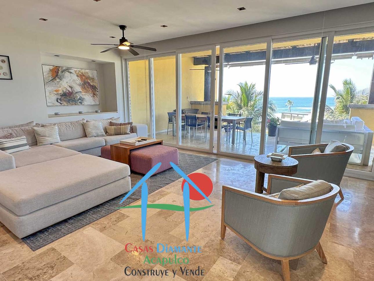 Departamento de lujo con 4 recámaras y vista al mar — foto 2