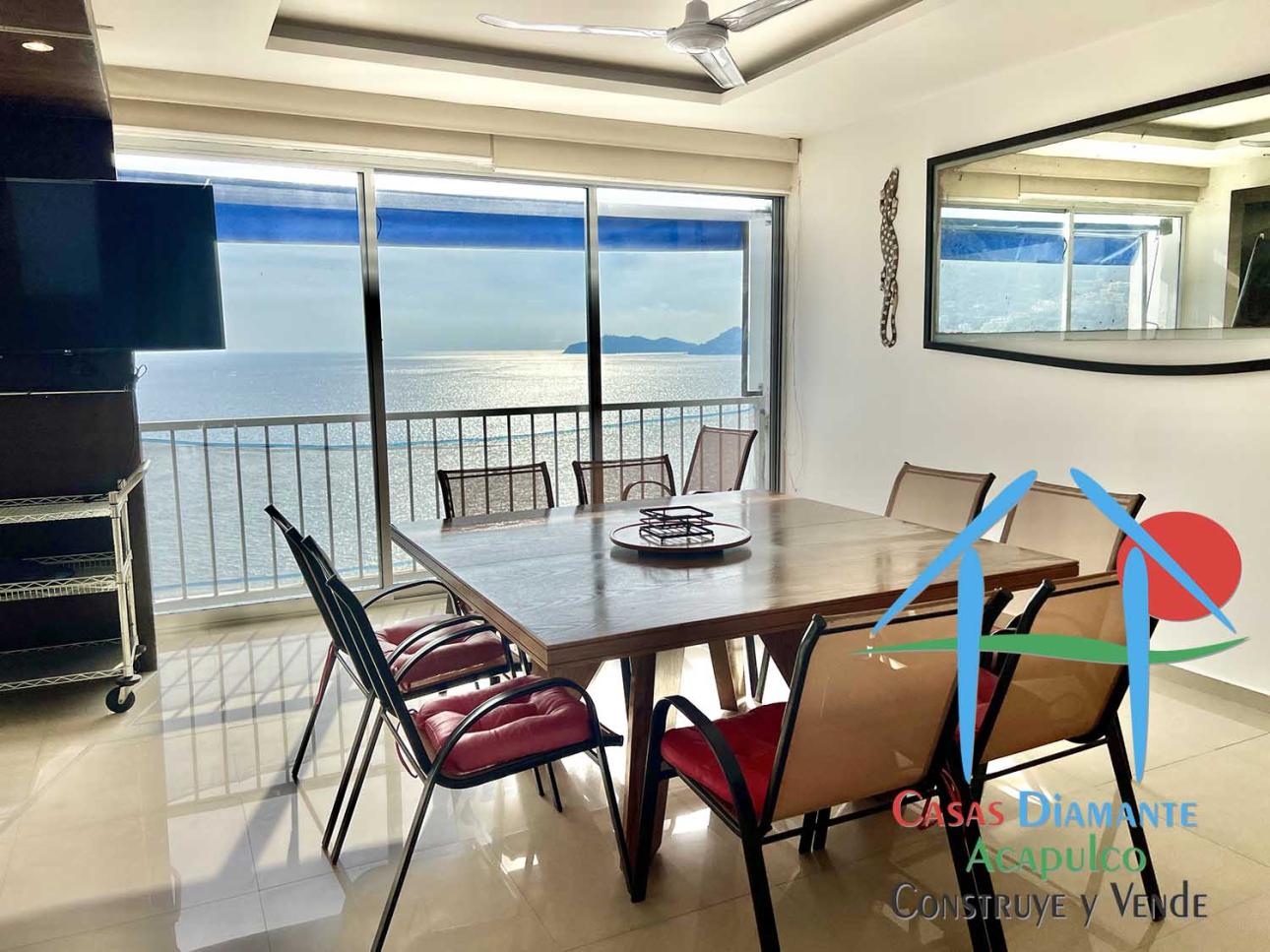 En la bahía de Acapulco, con vista al mar, remodelado — foto 2