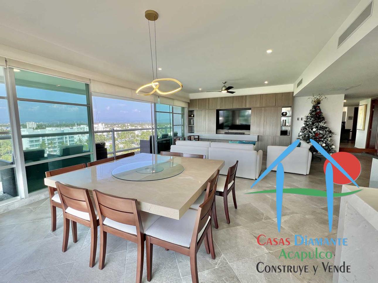 Depa de 3 recámaras con terraza y vista al campo de golf — foto 2