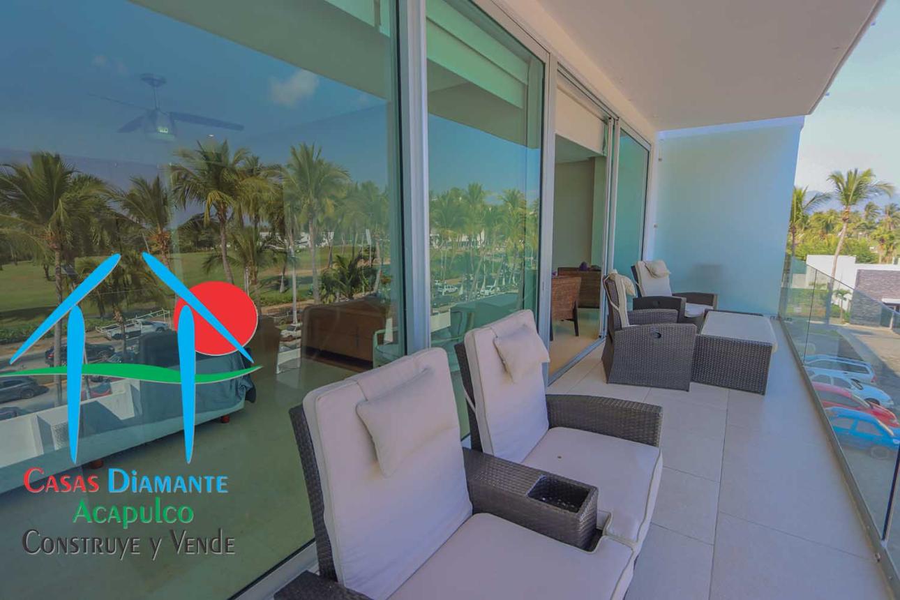 Depa con 4 recámaras y terraza con vista al campo de golf — foto 6