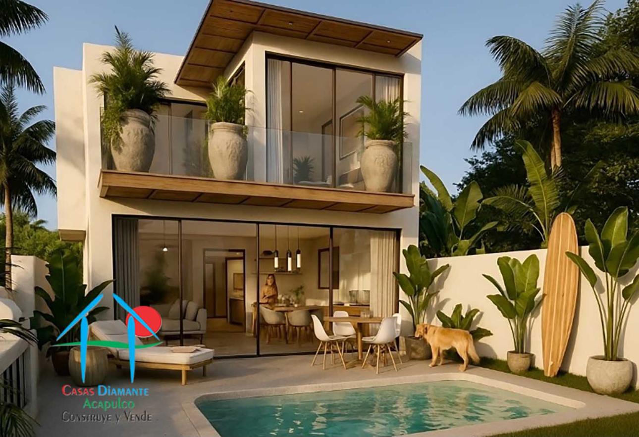 Casa en preventa, 4 recámaras y terraza con alberca privada