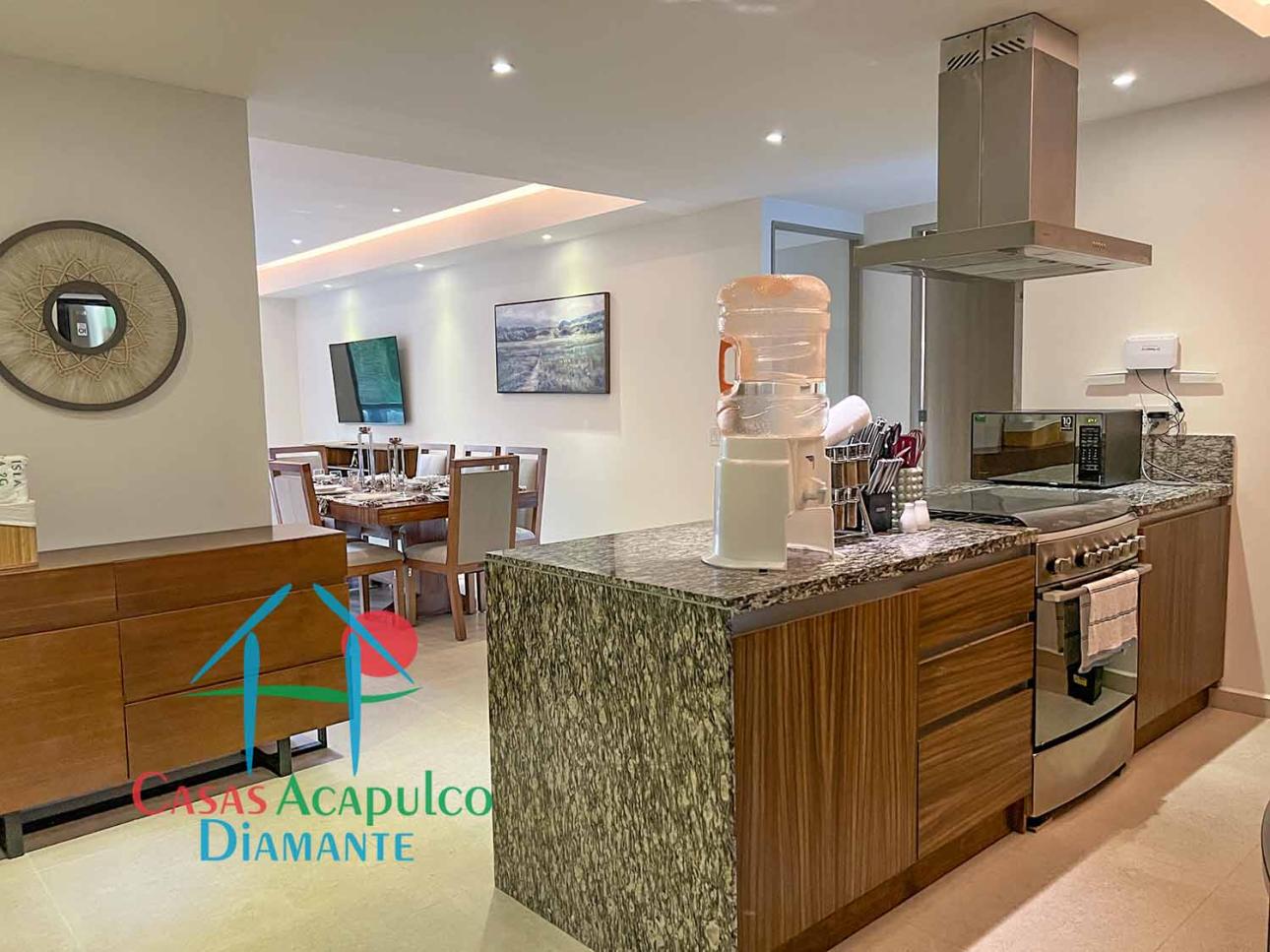 Depa en condominio de playa con 2 recámaras - 11