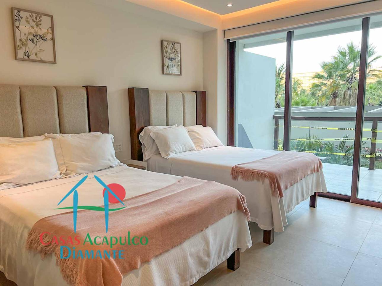 Depa en condominio de playa con 2 recámaras - 14