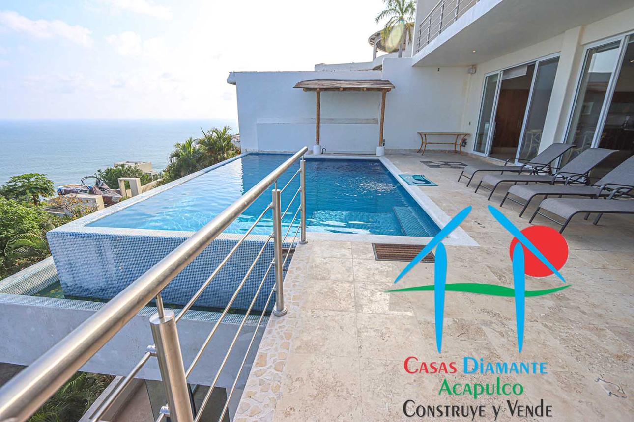 Casa con vista al mar y alberca privada - 11