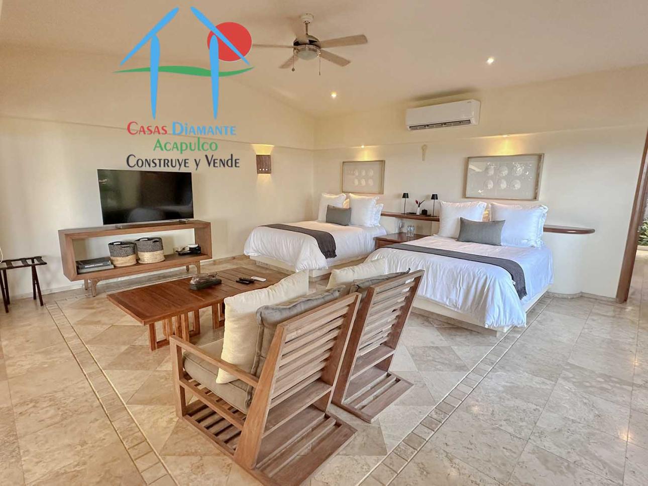 Casa con terraza, alberca, jacuzzi, pool bar y vista al mar - 18