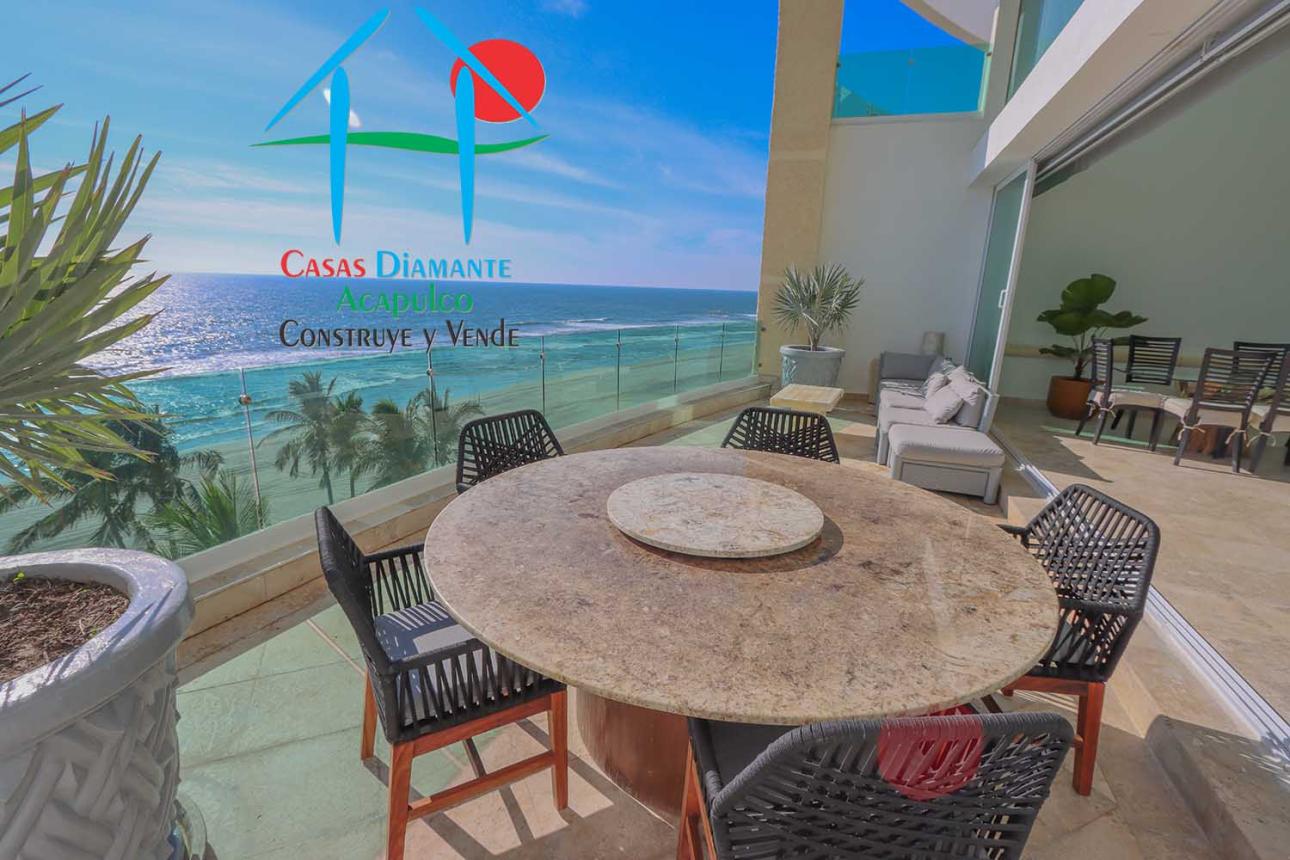 Penthouse con 6 recámaras, terraza, jacuzzi y vista al mar — foto 6