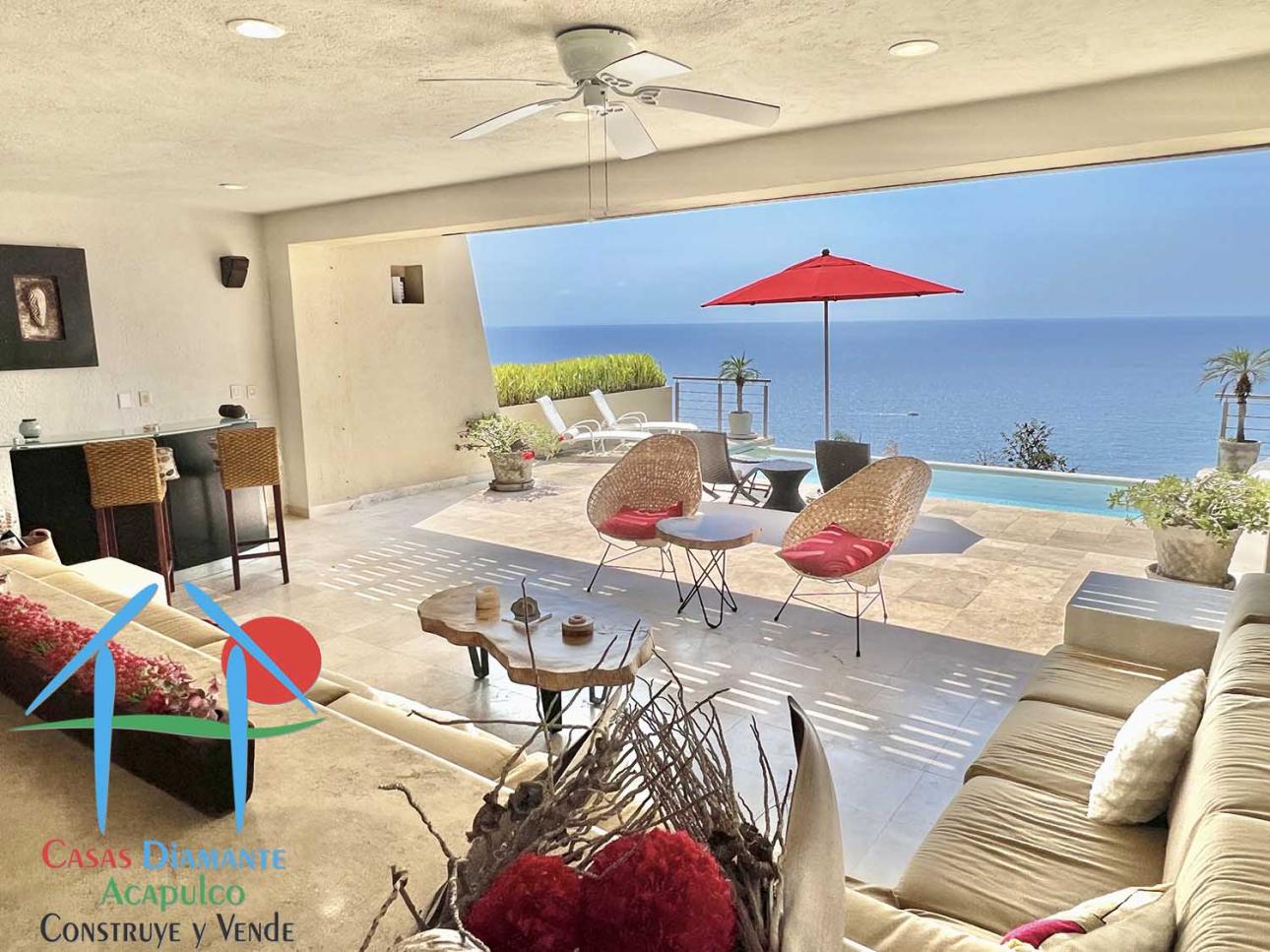 Casa en Brisas del Marqués, con alberca y vista al mar — foto 2