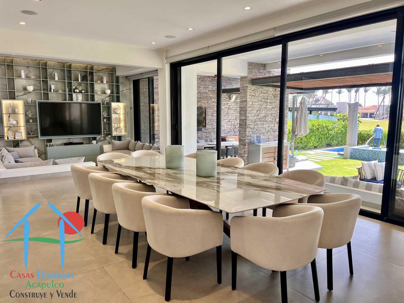Casa con alberca, jacuzzi privados y vista al campo de golf — foto 4