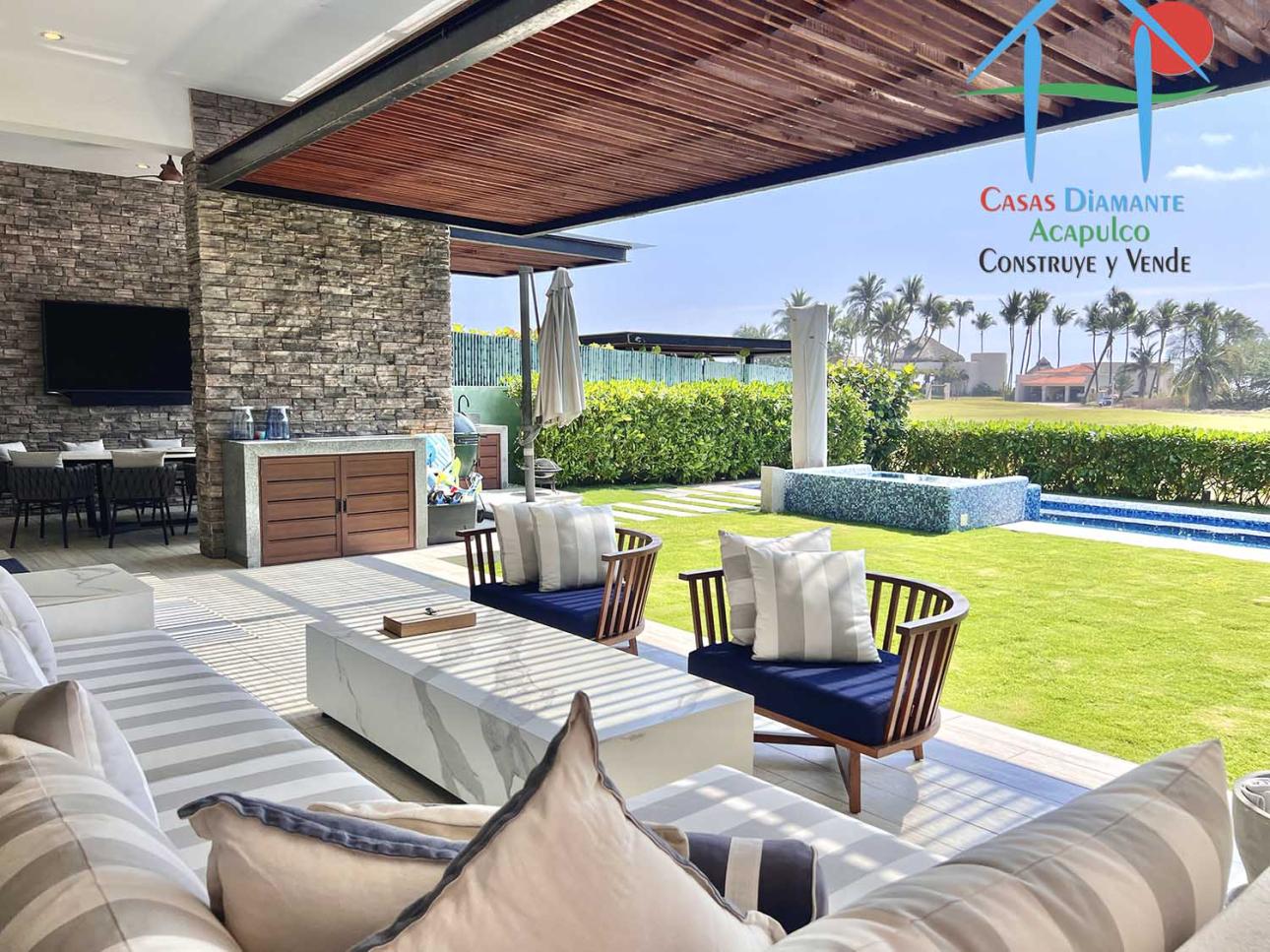 Casa con alberca, jacuzzi privados y vista al campo de golf — foto 10