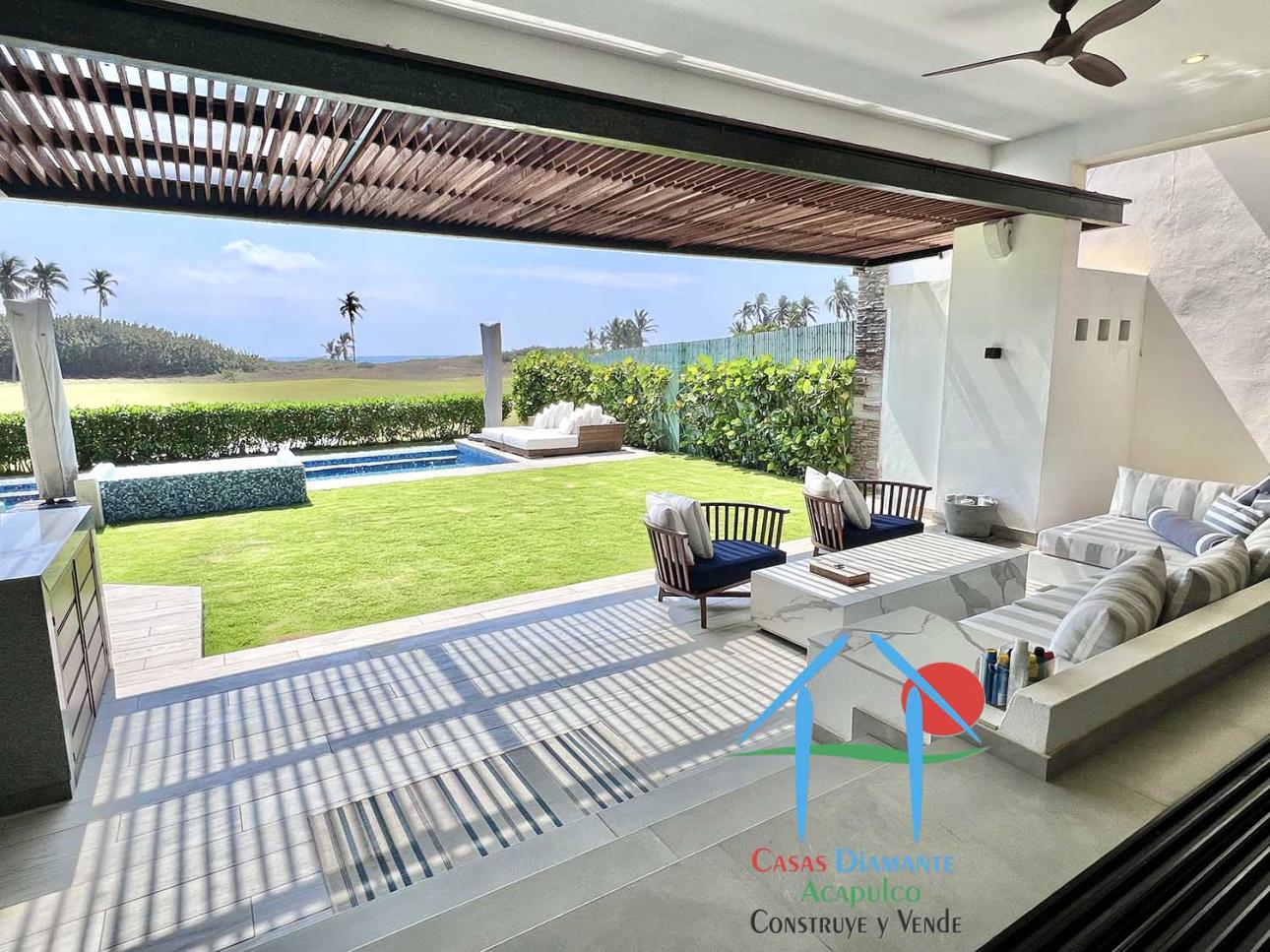 Casa con alberca, jacuzzi privados y vista al campo de golf — foto 11
