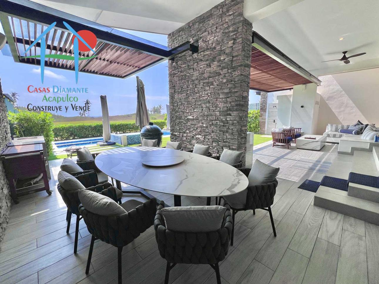 Casa con alberca, jacuzzi privados y vista al campo de golf — foto 14