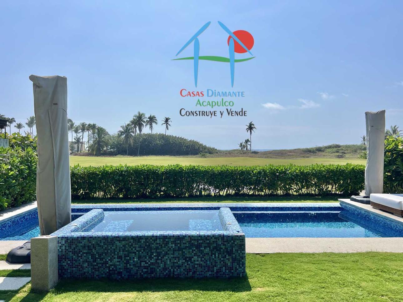 Casa con alberca, jacuzzi privados y vista al campo de golf — foto 12