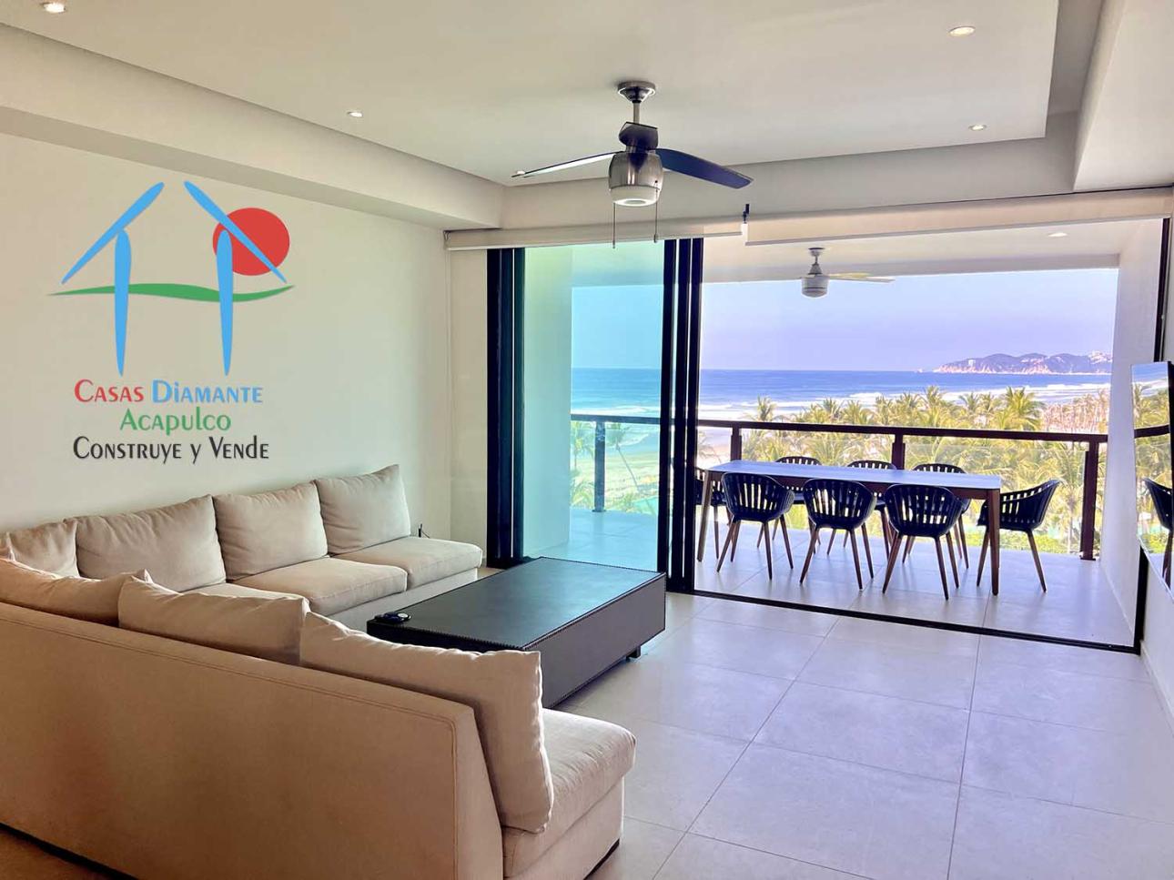 Departamento con vista al mar y 4 recámaras — foto 3